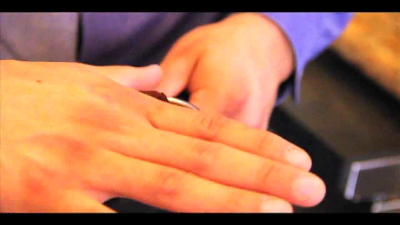 Espresso being prepared